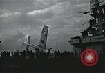 Image of USS Guadalcanal CVE-50 Atlantic Ocean, 1945, second 40 stock footage video 65675040339