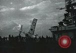 Image of USS Guadalcanal CVE-50 Atlantic Ocean, 1945, second 41 stock footage video 65675040339