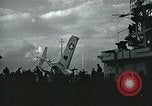 Image of USS Guadalcanal CVE-50 Atlantic Ocean, 1945, second 42 stock footage video 65675040339