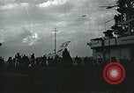 Image of USS Guadalcanal CVE-50 Atlantic Ocean, 1945, second 47 stock footage video 65675040339
