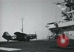 Image of USS Guadalcanal Atlantic Ocean, 1945, second 33 stock footage video 65675040340