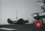 Image of USS Guadalcanal Atlantic Ocean, 1945, second 38 stock footage video 65675040340