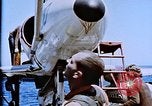 Standbild USS Franklin D Roosevelt CV-42 Mittelmeer, 1964, aus Sekunde 40 historischem Filmmaterial Videoclip 65675040344
