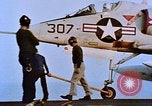 Image of USS Franklin D Roosevelt CV-42 Mediterranean Sea, 1964, second 7 stock footage video 65675040345