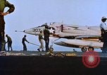 Image of USS Franklin D Roosevelt CV-42 Mediterranean Sea, 1964, second 10 stock footage video 65675040345