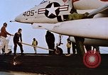 Image of USS Franklin D Roosevelt CV-42 Mediterranean Sea, 1964, second 21 stock footage video 65675040345