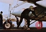 Image of USS Franklin D Roosevelt CV-42 Mediterranean Sea, 1964, second 29 stock footage video 65675040345