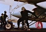 Image of USS Franklin D Roosevelt CV-42 Mediterranean Sea, 1964, second 32 stock footage video 65675040345