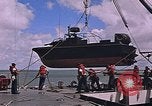 Immagine di USS Harnet County Vietnam del Sud, 1967, secondo 27 filmato di repertorio 65675040357