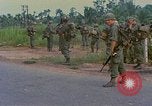 Image of US Army soldiers in field Vietnam, 1968, second 25 stock footage video 65675040364