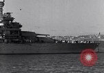 Image of U.S. Navy warships exercise during Fleet Problem Pacific Ocean, 1938, second 5 stock footage video 65675040382
