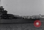 Image of U.S. Navy warships exercise during Fleet Problem Pacific Ocean, 1938, second 13 stock footage video 65675040382