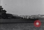 Image of U.S. Navy warships exercise during Fleet Problem Pacific Ocean, 1938, second 15 stock footage video 65675040382