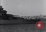Image of U.S. Navy warships exercise during Fleet Problem Pacific Ocean, 1938, second 17 stock footage video 65675040382