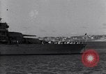 Image of U.S. Navy warships exercise during Fleet Problem Pacific Ocean, 1938, second 27 stock footage video 65675040382