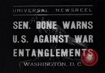 Standbild Homer Truett Knochen Washington DC USA, 1935, aus Sekunde 3 historischem Filmmaterial Videoclip 65675040388