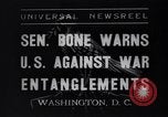 Standbild Homer Truett Knochen Washington DC USA, 1935, aus Sekunde 4 historischem Filmmaterial Videoclip 65675040388