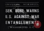 Standbild Homer Truett Knochen Washington DC USA, 1935, aus Sekunde 6 historischem Filmmaterial Videoclip 65675040388