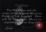 Standbild alte Plaza Los Angeles California USA, 1916, aus Sekunde 1 historischem Filmmaterial Videoclip 65675040395