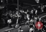 Image of Crowded Los Angeles Street during World War II Los Angeles California USA, 1944, second 14 stock footage video 65675040414