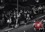 Image of Crowded Los Angeles Street during World War II Los Angeles California USA, 1944, second 16 stock footage video 65675040414