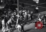 Image of Crowded Los Angeles Street during World War II Los Angeles California USA, 1944, second 24 stock footage video 65675040414