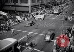 Image of Crowded Los Angeles Street during World War II Los Angeles California USA, 1944, second 29 stock footage video 65675040414