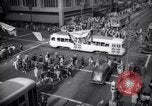 Image of Crowded Los Angeles Street during World War II Los Angeles California USA, 1944, second 38 stock footage video 65675040414