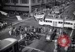 Image of Crowded Los Angeles Street during World War II Los Angeles California USA, 1944, second 39 stock footage video 65675040414