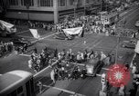 Image of Crowded Los Angeles Street during World War II Los Angeles California USA, 1944, second 41 stock footage video 65675040414