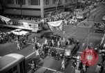 Image of Crowded Los Angeles Street during World War II Los Angeles California USA, 1944, second 44 stock footage video 65675040414