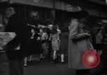 Image of Crowded Los Angeles Street during World War II Los Angeles California USA, 1944, second 54 stock footage video 65675040414