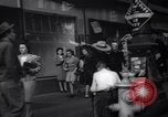 Image of Crowded Los Angeles Street during World War II Los Angeles California USA, 1944, second 56 stock footage video 65675040414