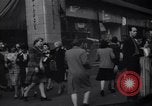Image of Crowded Los Angeles Street during World War II Los Angeles California USA, 1944, second 59 stock footage video 65675040414