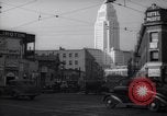Standbild Sumitomo Bank Los Angeles im Zweiten Weltkrieg Los Angeles California USA, 1944, aus Sekunde 11 historischem Filmmaterial Videoclip 65675040415