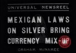 Immagine di Argento portare valuta mix-up Città del Messico MESSICO, 1934, secondo 1 filmato di repertorio 65675040418