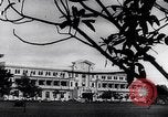 Image of World War 2 internees at University of Santo Tomas Manila Manila Philippines, 1945, second 15 stock footage video 65675040430