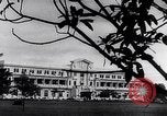 Image of World War 2 internees at University of Santo Tomas Manila Manila Philippines, 1945, second 16 stock footage video 65675040430
