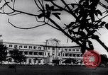Image of World War 2 internees at University of Santo Tomas Manila Manila Philippines, 1945, second 17 stock footage video 65675040430