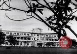 Image of World War 2 internees at University of Santo Tomas Manila Manila Philippines, 1945, second 19 stock footage video 65675040430