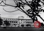 Image of World War 2 internees at University of Santo Tomas Manila Manila Philippines, 1945, second 20 stock footage video 65675040430