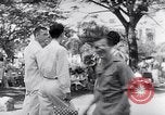 Image of World War 2 internees at University of Santo Tomas Manila Manila Philippines, 1945, second 30 stock footage video 65675040430