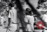 Image of World War 2 internees at University of Santo Tomas Manila Manila Philippines, 1945, second 50 stock footage video 65675040430