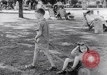 Image of World War 2 internees at University of Santo Tomas Manila Manila Philippines, 1945, second 54 stock footage video 65675040430