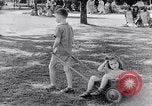 Image of World War 2 internees at University of Santo Tomas Manila Manila Philippines, 1945, second 55 stock footage video 65675040430