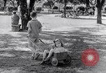 Image of World War 2 internees at University of Santo Tomas Manila Manila Philippines, 1945, second 57 stock footage video 65675040430