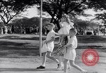 Image of World War 2 internees at University of Santo Tomas Manila Manila Philippines, 1945, second 59 stock footage video 65675040430