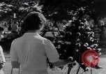 Image of Christmas party for internees World War 2 Manila Philippines, 1945, second 20 stock footage video 65675040433