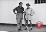 Image of Liberated prisoner Bob Jones from Los Baños Manila Philippines, 1945, second 6 stock footage video 65675040437