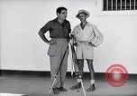 Image of Liberated prisoner Bob Jones from Los Baños Manila Philippines, 1945, second 9 stock footage video 65675040437